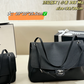 CEM299 New arrive fashion black khaki color bag for woman beautiful gift to choose gift 2 size