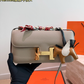 HEM109 New arrive fashion Black white brown blue green pink red khaki gray bag for woman hands bag beautiful gift to choose gift 27cm