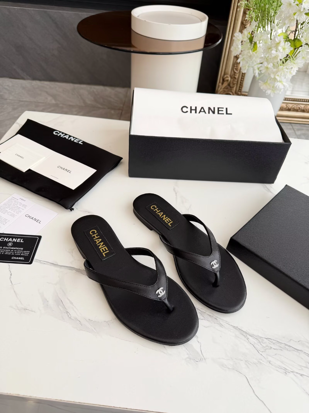 CEM338 New arrive fashion black white shose for woman beautiful Slippers gift to choose