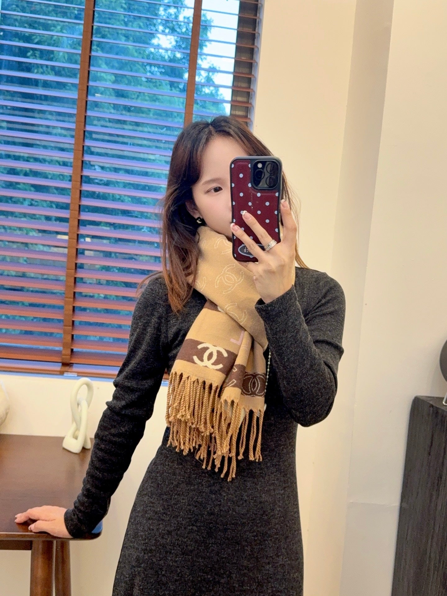 CEM172 Designer Scarf Winter Scarf pashmina for Designers warm Scarfs Fashion Classic Women imitate Cashmere Wool Long Shawl Wrap 65*180cm