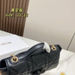 DEM361 New arrive fashion black white  red blue khaki  pink yellow color bag for woman beautiful gift to choose size 21*12cm