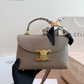 CLEM50 New arrive fashion black grey bag for woman hands bag beautiful gift to choose gift  20x13cm
