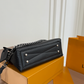 LEM554 New arrive fashion black white grey color bag for woman beautiful gift to choose size 28*17cm
