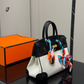 HEM136 New arrive fashion black white red caramel taupe color bag for woman beautiful gift to choose 2 size