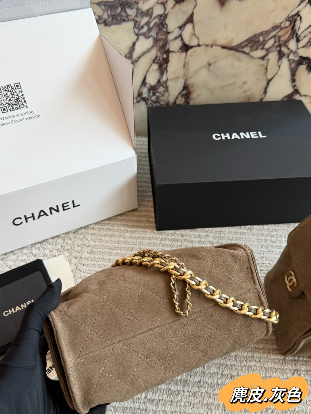 CEM328 New arrive fashion khaki color bag for woman beautiful gift to choose gift size to choose 2 size