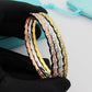 TEM45New arrive fashion gold silver rose color bracelets for woman beautiful jewelry to choose gift