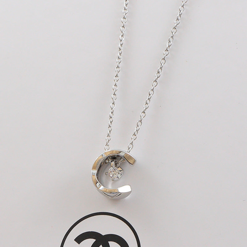 CEM234 New Arrive Fashion Diamond-patterned Necklace for Woman Titanium Steel Material Jewelry To Choose Gift