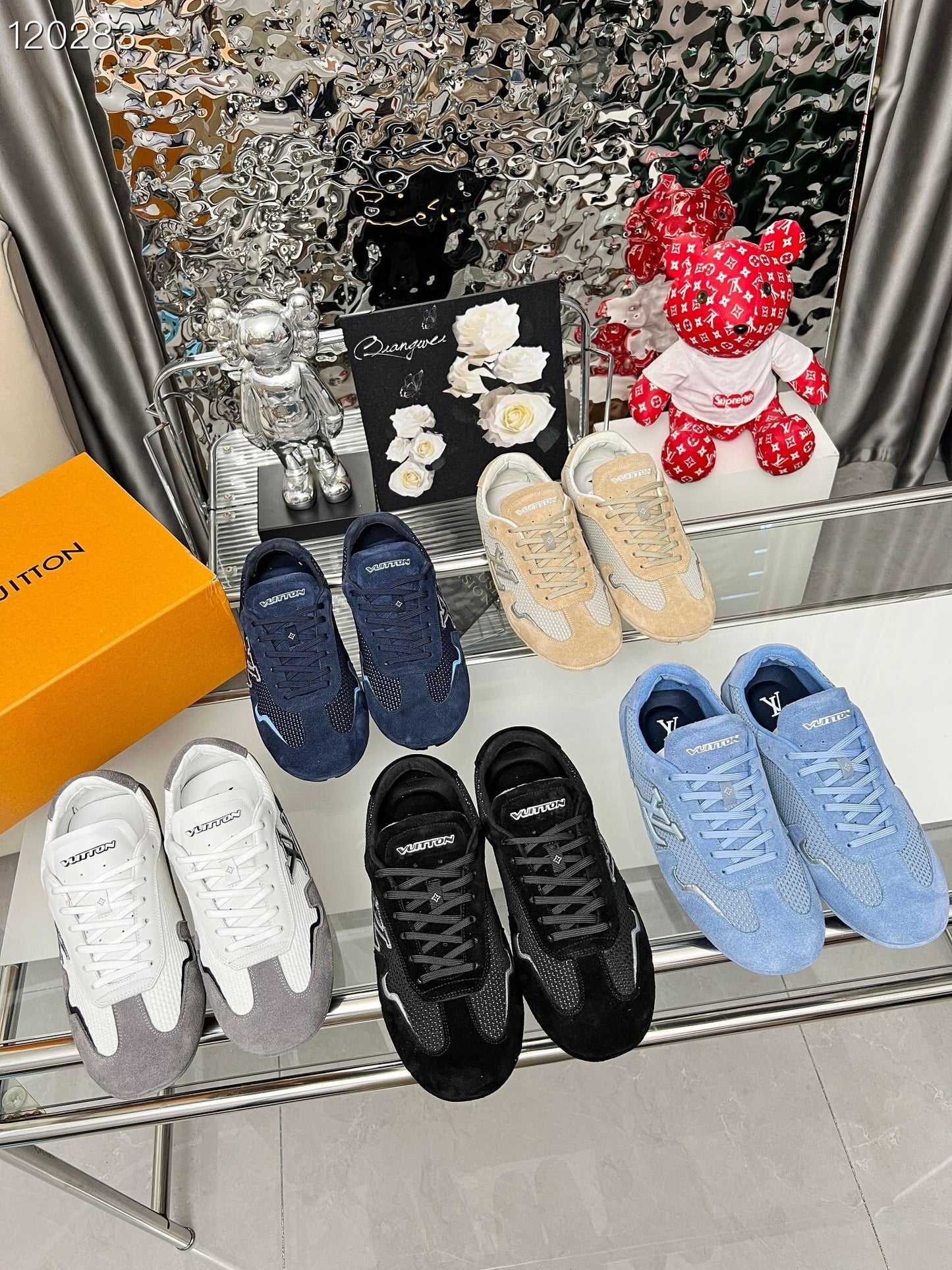 LEM268 Men Women Running Shoes Flat Sneakers White Black Panda Low Shoe Photon Dust University Blue Triple Designer Mens Trainers