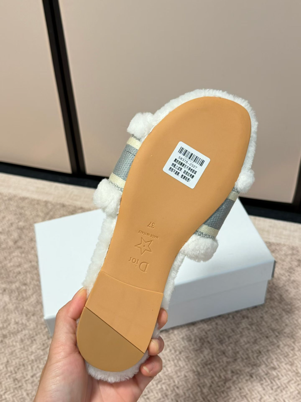 DEM343 Designer women Slippers black grey color sandals shoes for women high quality size 35 to 41