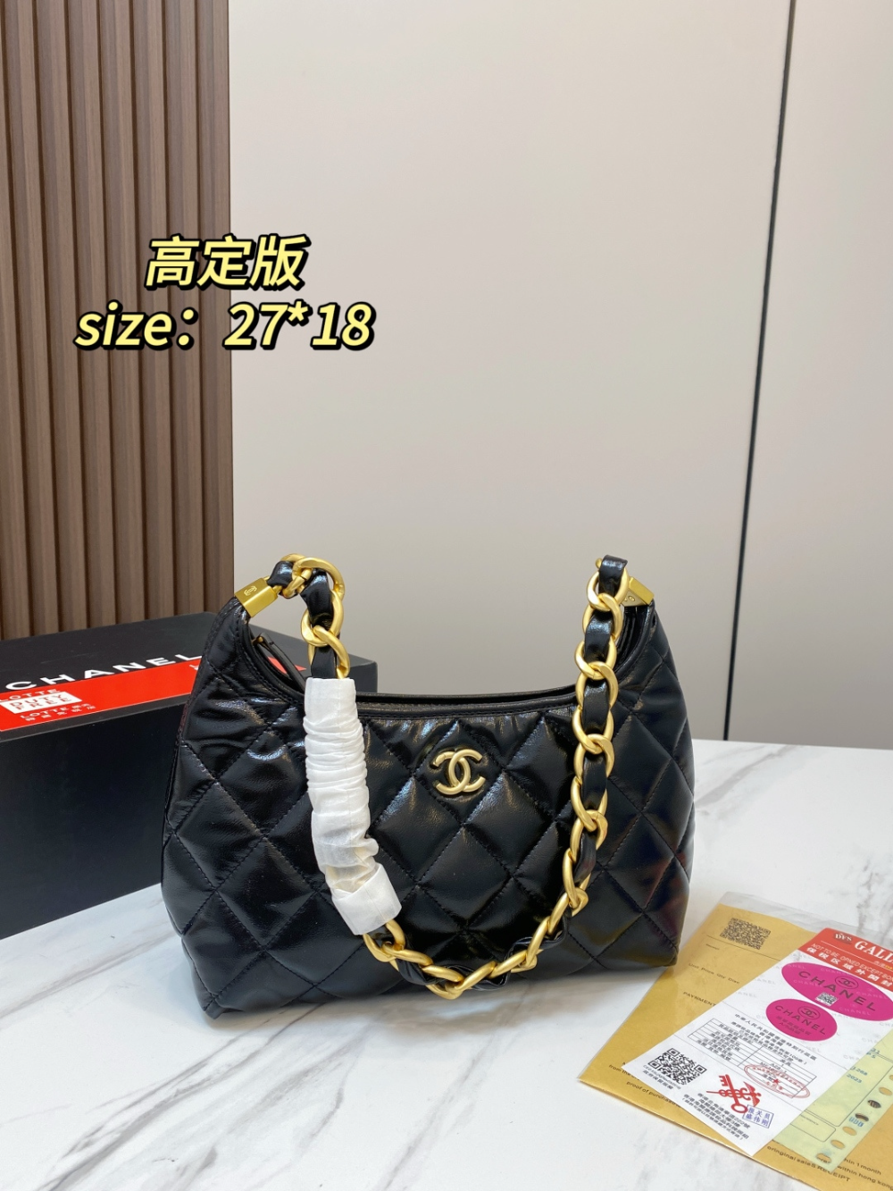 CEM390 New arrive fashion black white pink color bag for woman beautiful gift to choose size 27*18cm