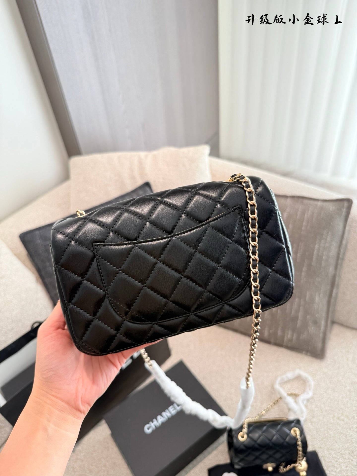 CEM243 New Designer Lambskin Leather Quilted Tabby Handbags Gold Hardware Chains Letter C Hasp Shoulder Bag