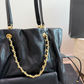 CEM489 New arrive fashion black  white red khaki bag for woman hands bag beautiful gift to choose gift 33*32cm