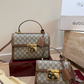 GEM176 New arrive fashion brown bag for woman hands bag beautiful gift to choose gift 2 siz
