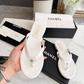 CEM338 New arrive fashion black white shose for woman beautiful Slippers gift to choose