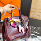 HEM123 New arrive fashion white red wine black khaki brown color  bag for woman beautiful gift to choose gift size to choose 25*18cm