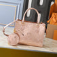 LEM333 Hot sale fashion pink bag for woman  beautiful gift  big size 35.0 x 27.0 x 14.0