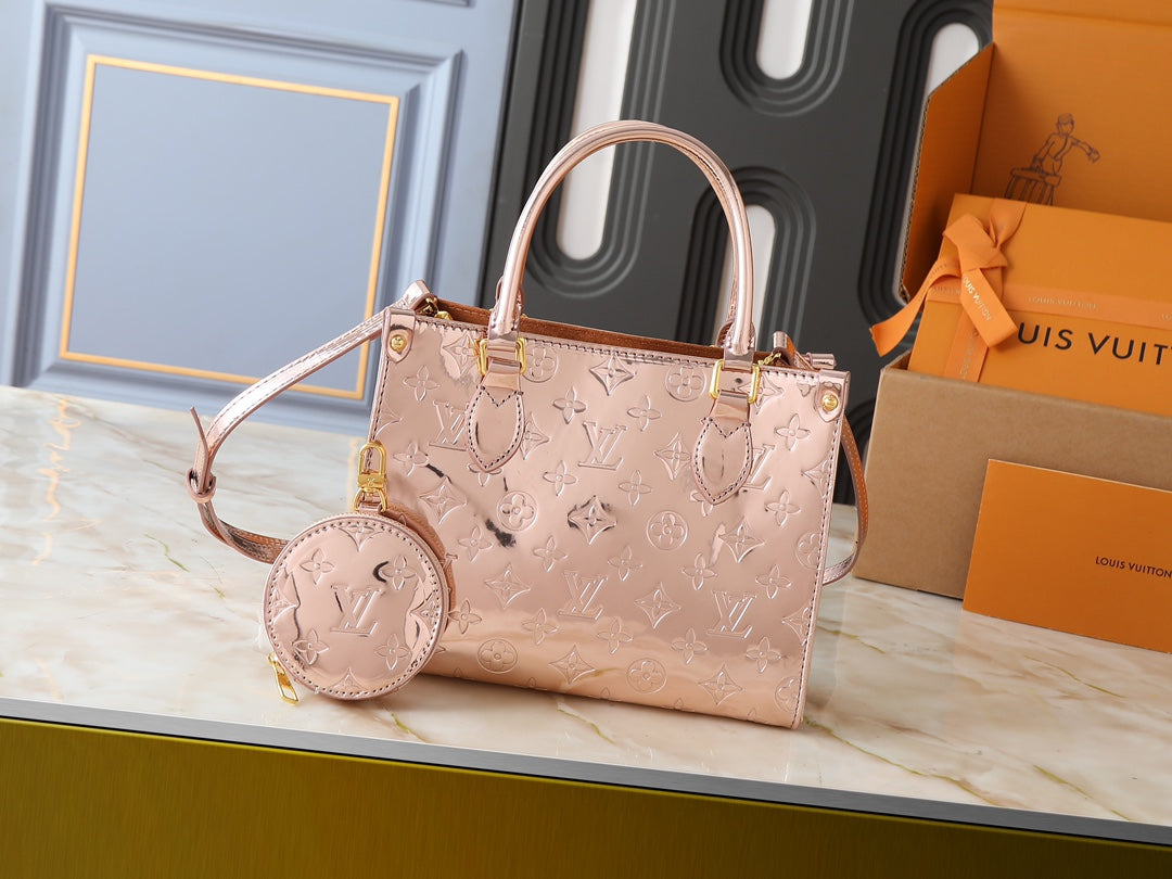 LEM333 Hot sale fashion pink bag for woman  beautiful gift  big size 35.0 x 27.0 x 14.0