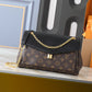 LEM336 Hot sale fashion black bag for woman hand bag beautiful gift  big size 30cm