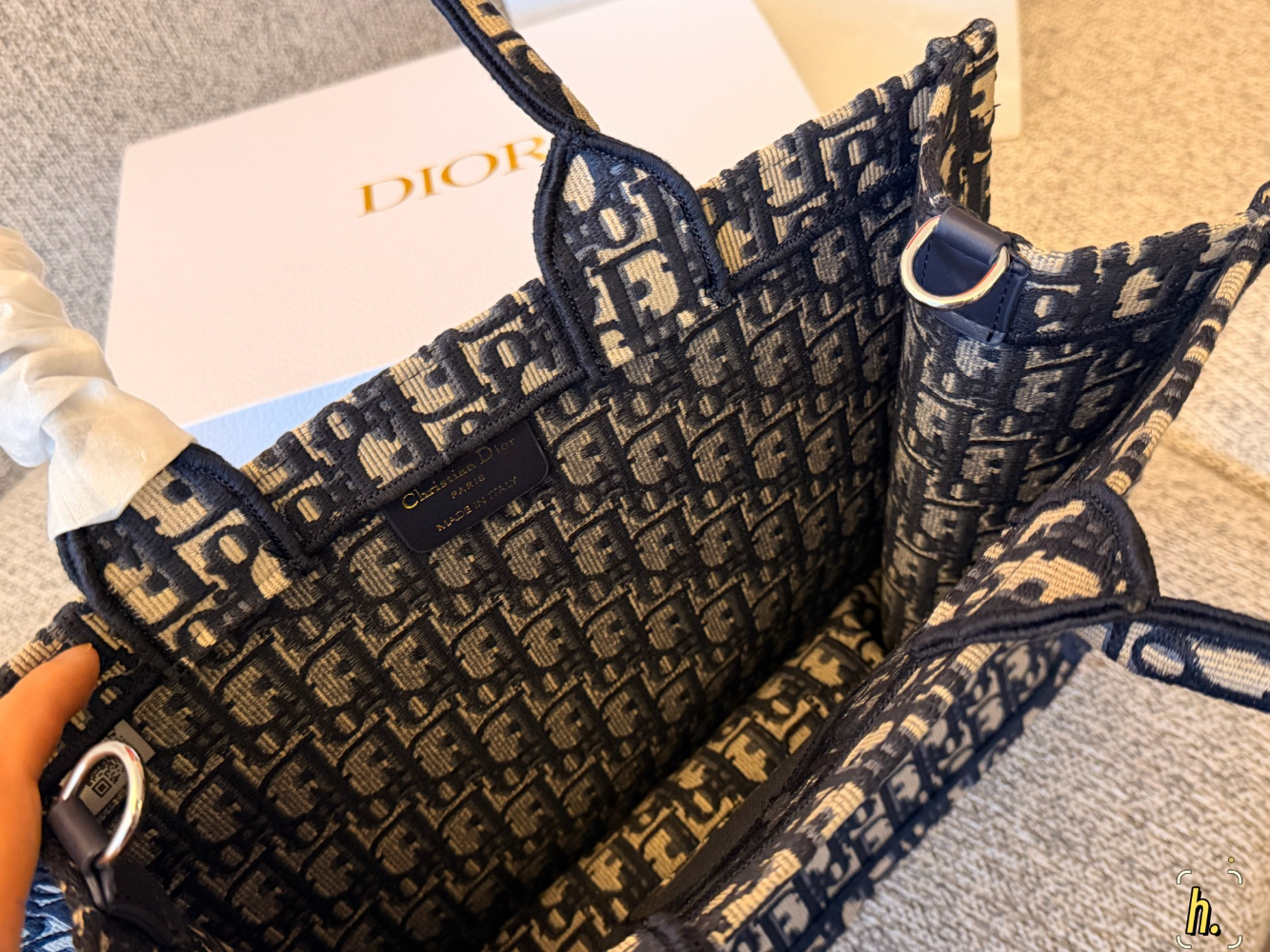 DEM324 New arrive fashion deep blue color  bag for woman beautiful gift to choose gift size to choose 36*28 cm