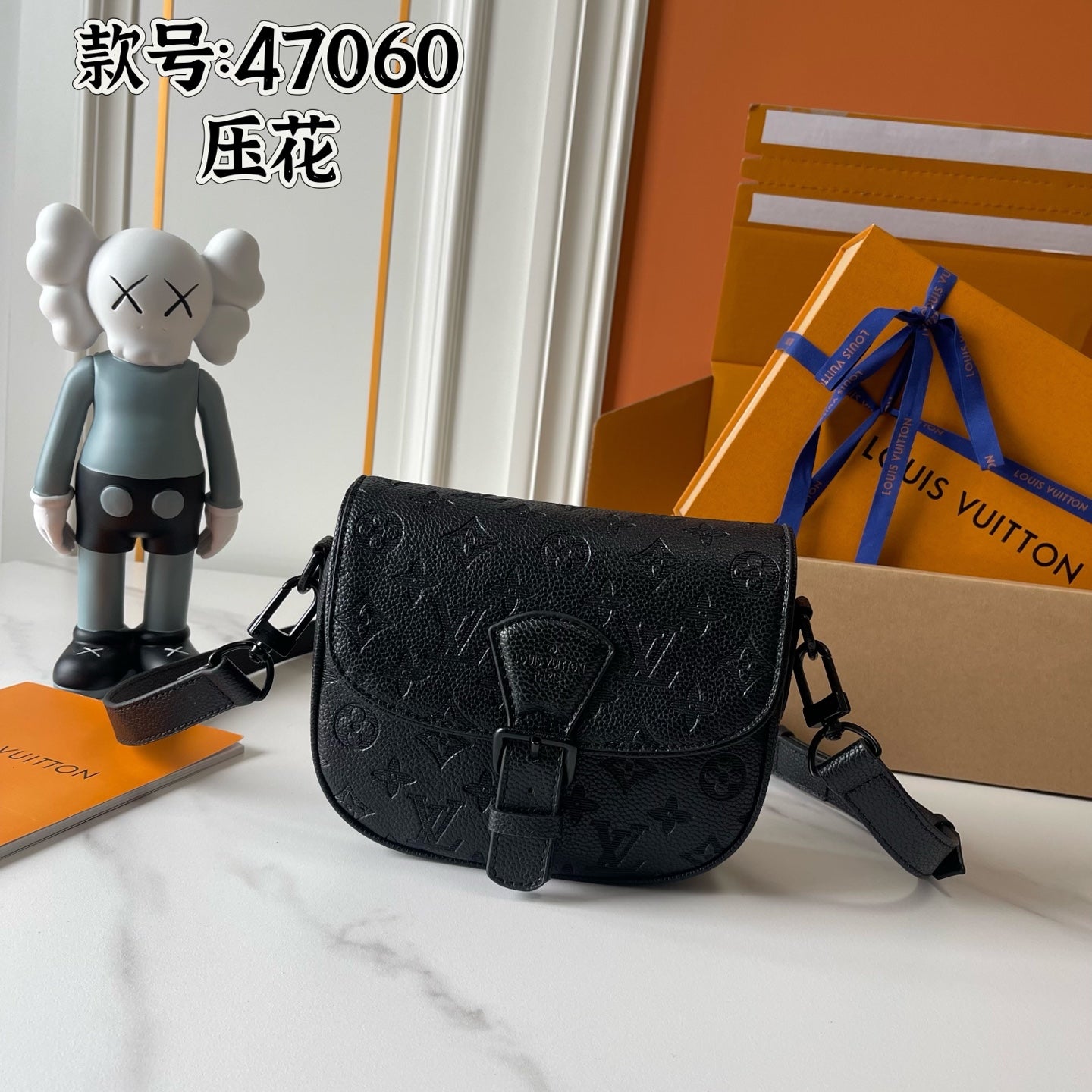 LEM303 20 x 17 x 7cm  Women Luxurys Designer Bag Crossbody Diane Baguette Classic Vintage Canvas Strap Flower Flap Embossed Letters Clutch Purse Shoulder Bags