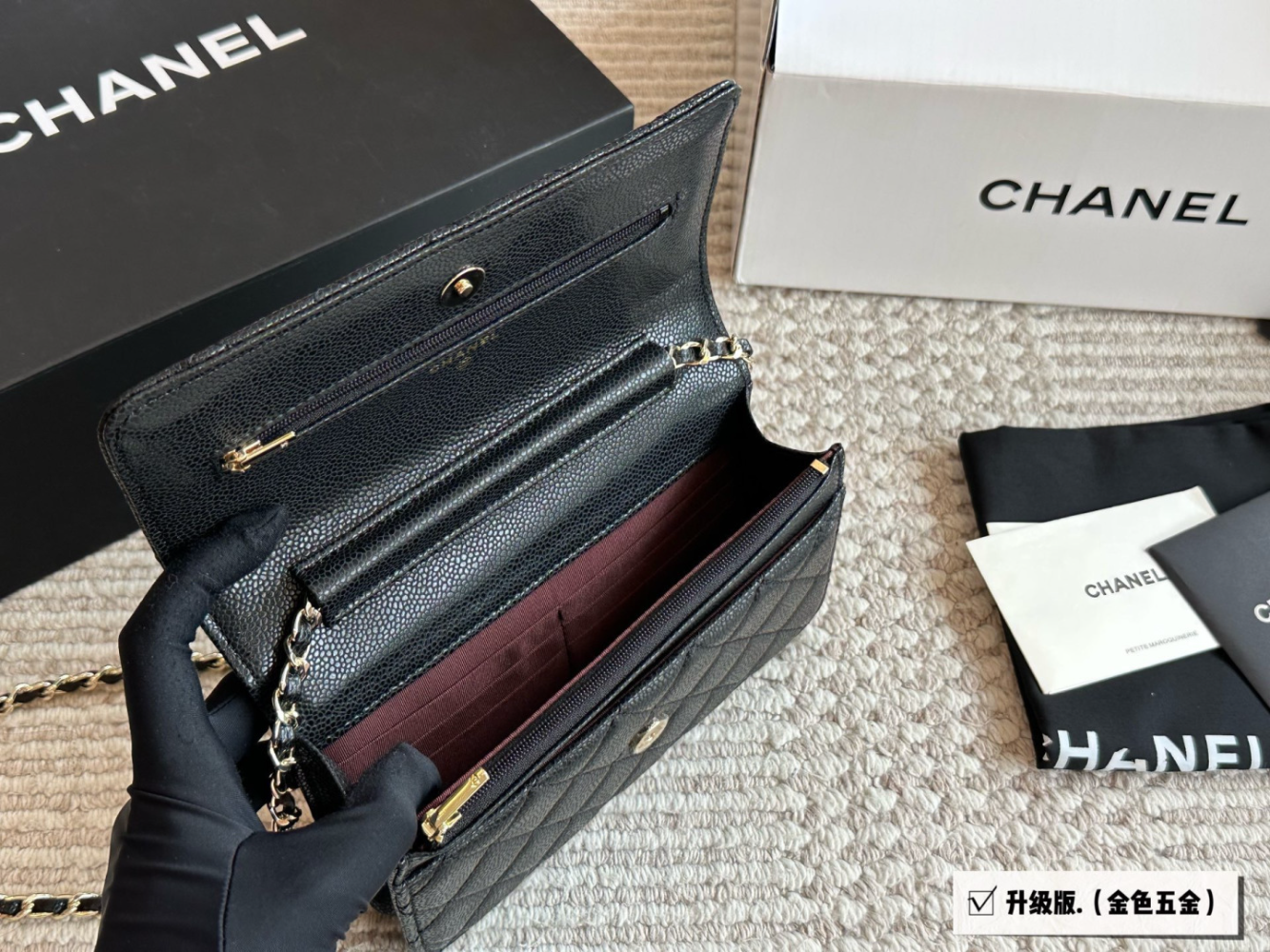 CEM288 New arrive fashion white	 black bag for woman hands bag beautiful gift to choose gift 20*13cm