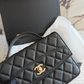 CEM392 New arrive fashion black white color bag for woman beautiful gift to choose size 18*13cm