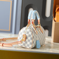 LEM505  New arrive fashion blue brown  bag for woman beautiful gift to choose gift size to choose 20.5 x 13.5 x 12.0CM