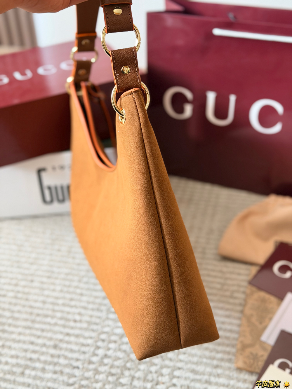 GEM277 New arrive fashion black brown caramel bag for woman hands bag beautiful gift to choose gift 42x19cm