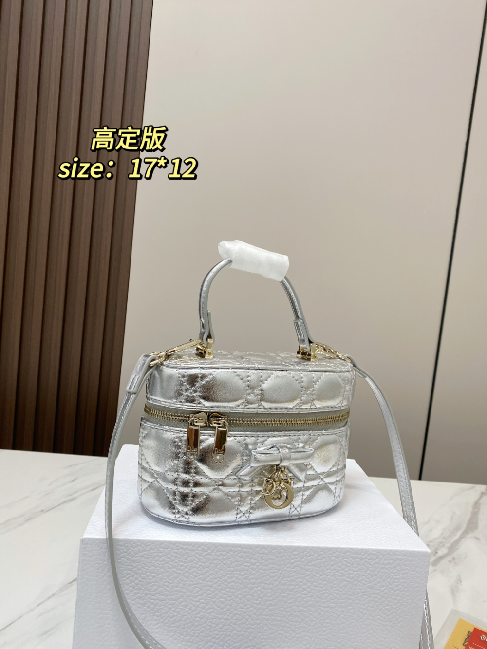 DEM349 New arrive fashion gold silver color bag for woman beautiful gift to choose