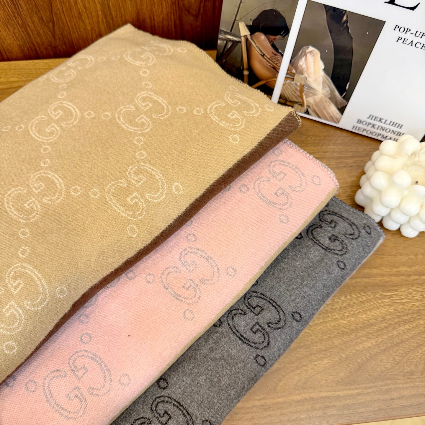 GEM108 designer head scarf womens wool scarf cashmere thick shawl Women's long winter wool cashmere shawl Headscarf fringe fashion new style 65*180cm