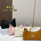 DEM359 New arrive fashion black white ceramel pink color bag for woman beautiful gift to choose size 24×10cm
