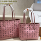 MCM03 New arrive fashion pink bag for woman hands bag beautiful gift to choose gift 29.5*13.5*25.5cm/34*16*30cm