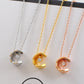 CEM234 New Arrive Fashion Diamond-patterned Necklace for Woman Titanium Steel Material Jewelry To Choose Gift