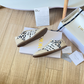 DEM364 New trendy white leopard print women's shoes men's shoes available in various colors excellent gift item