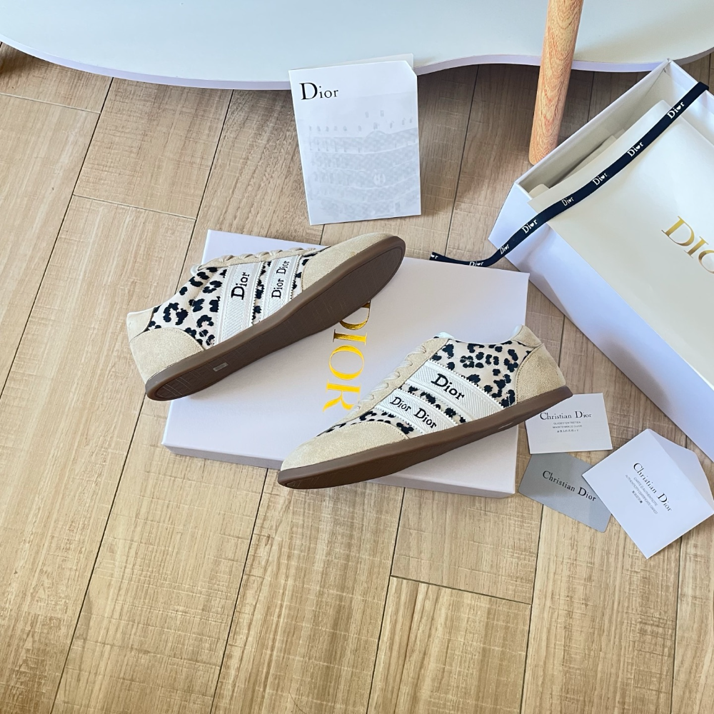 DEM364 New trendy white leopard print women's shoes men's shoes available in various colors excellent gift item