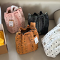 MCM05 New arrive fashion white black  pink brown bag for woman hands bag beautiful gift to choose gift 22*26cm