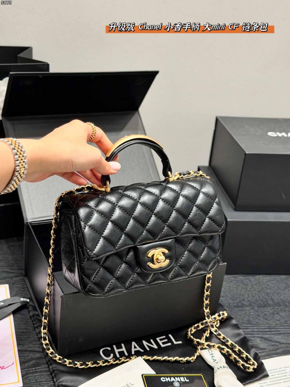CEM262 New arrive fashion black pink white  bag for woman hands bag beautiful gift to choose gift