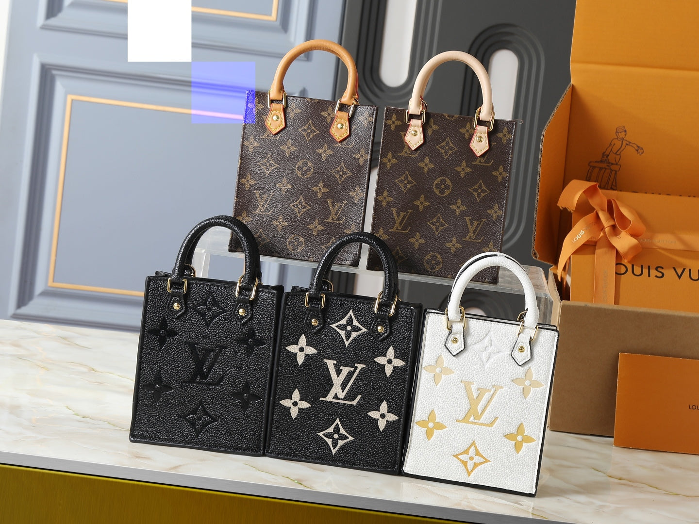 LEM419 New designer small totes Bags for womans ladies men handbag  size 14 x 17 x 5CM