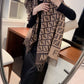 FEM22 Women Cashmere Designer Scarf Full Letter Printed Scarves Soft Touch Warm Wraps With Tags Autumn Winter Long Shawls 180✖️60cm