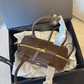 CEM480 New arrive fashion dark coffee black khaki bag for woman hands bag beautiful gift to choose gift 20cm