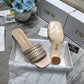DEM308 New arrive fashion black and white  many color shose for woman beautiful Slippers gift to choose