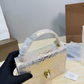 BEM38 New arrive fashion beige white green blue brown black gold gray-blue bag for woman hands bag beautiful gift to choose gift 21*16cm