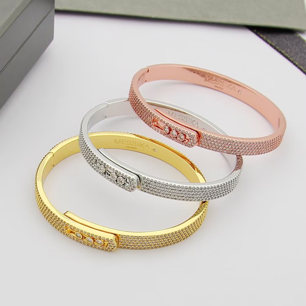 MEM11 Luxury Bracelet Classic Bracelet Designer for Women full of stones bracelet