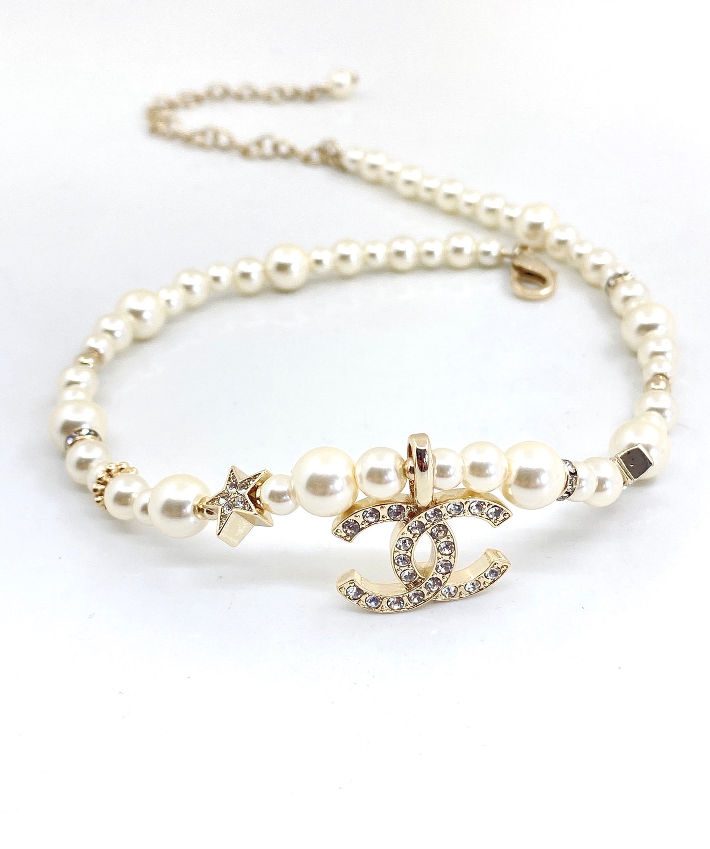 CEM227 New Arrive Fashion  Hot Sale  with Big Diamond Pearl Necklace for Woman Jewelry To Choose Gift