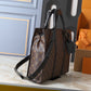 LEM330 Hot sale fashion black brown  bag for woman and men gift size 31*39*8.5cm