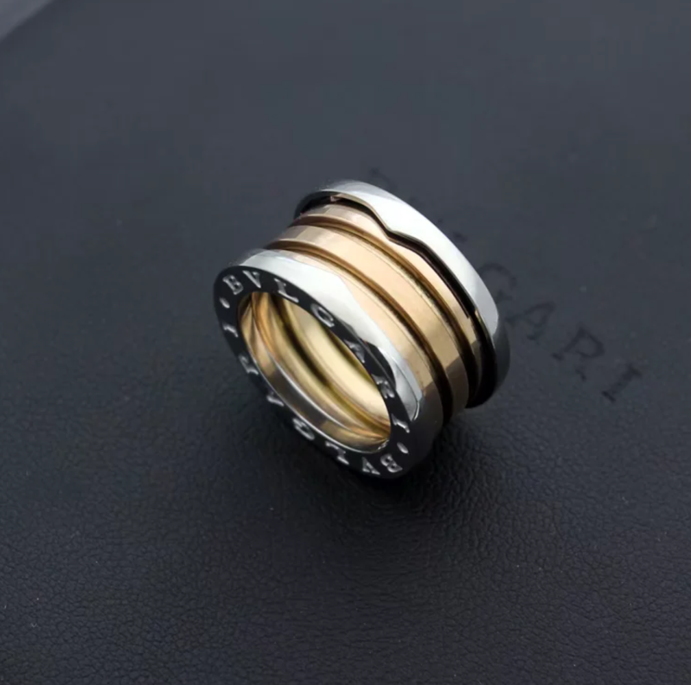 BR19  Hot Sale Fashion Rings for Women Men Jewelry Couples Cubic Zirconia Wedding Rings Bague Femme