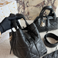 DEM373  New arrive fashion black white pink khaki beige color bag for woman beautiful gift to choose 2 size