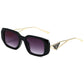 PEM04 Designers Men Classic Brand Retro women Sunglasses  Eyewear Metal Frame Sun Glasses Woman glass lenses aviator sunglasses With box