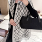 CEM361 new arrive  Hot sale black grey color fashion beautiful  scarf  for woman gift  to choose size 44.6x168cm