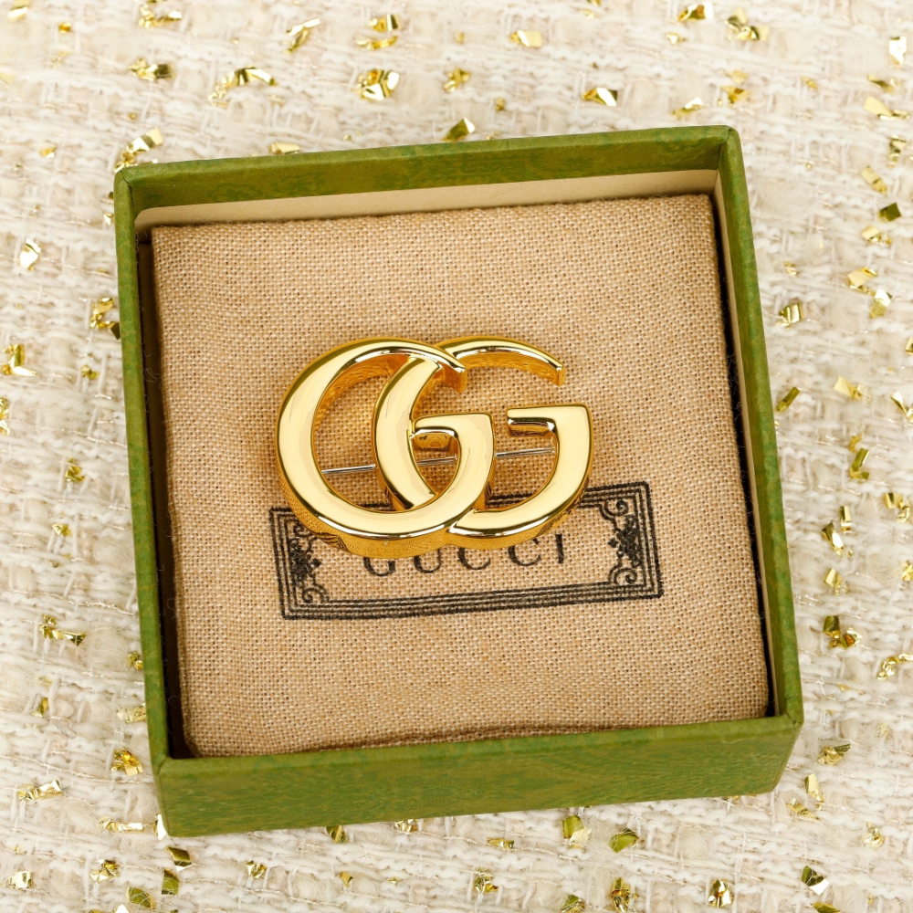 GEM152 New Arrive Gold Color Brooch Fashion Design Brooch Charm for Women Jewelry